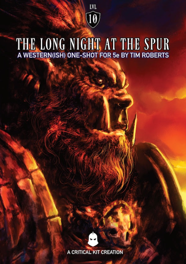 Long Night at the Spur, a dnd one shot adventure, RPG one shot, role playing game