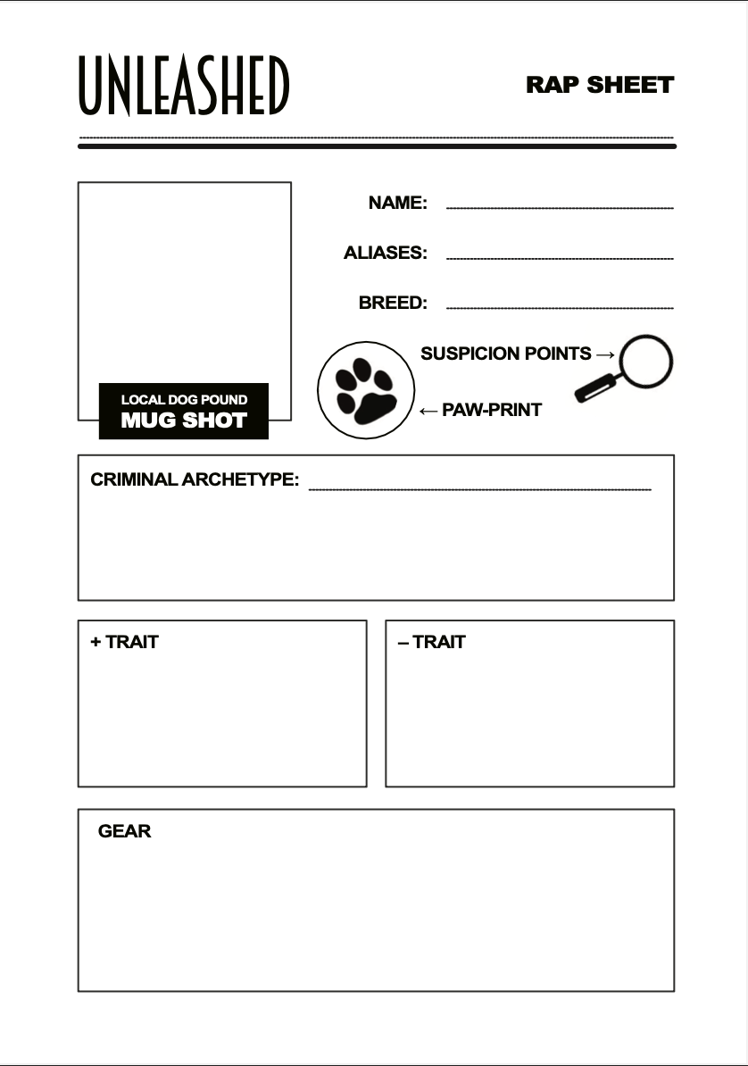 Unleashed - a solo/multi-player TTRPG