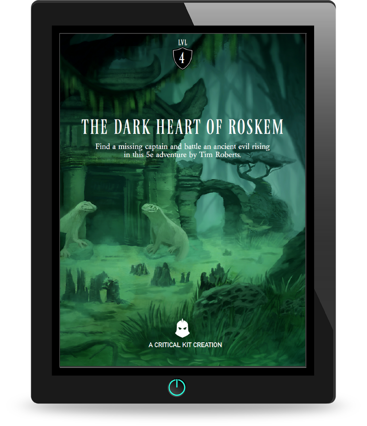 The Dark Heart of Roskem - one shot adventure, one shot dnd, dnd one shot, zine rpg