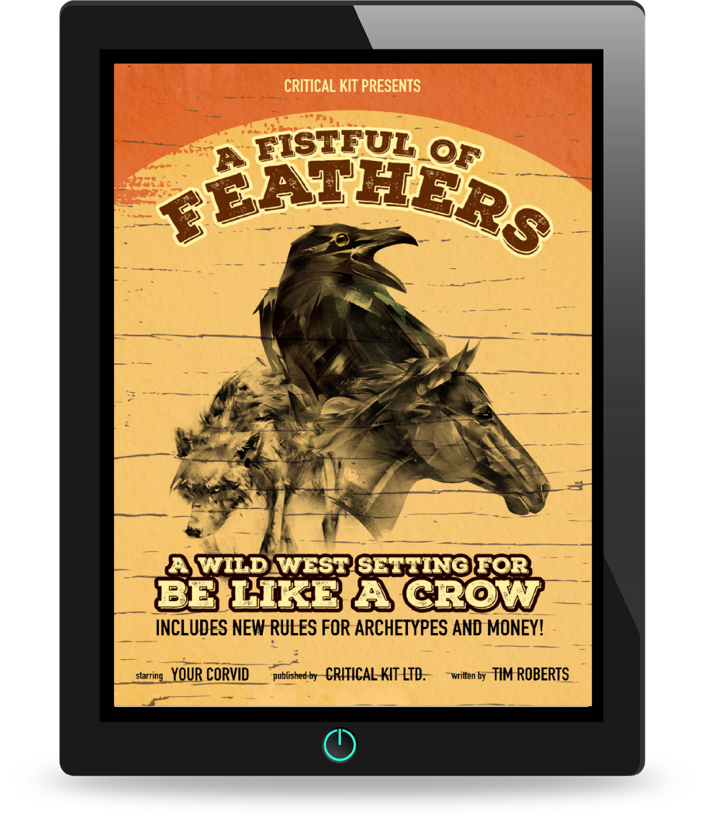 Fistful of Feathers a Western setting for Be Like A Crow solo RPG