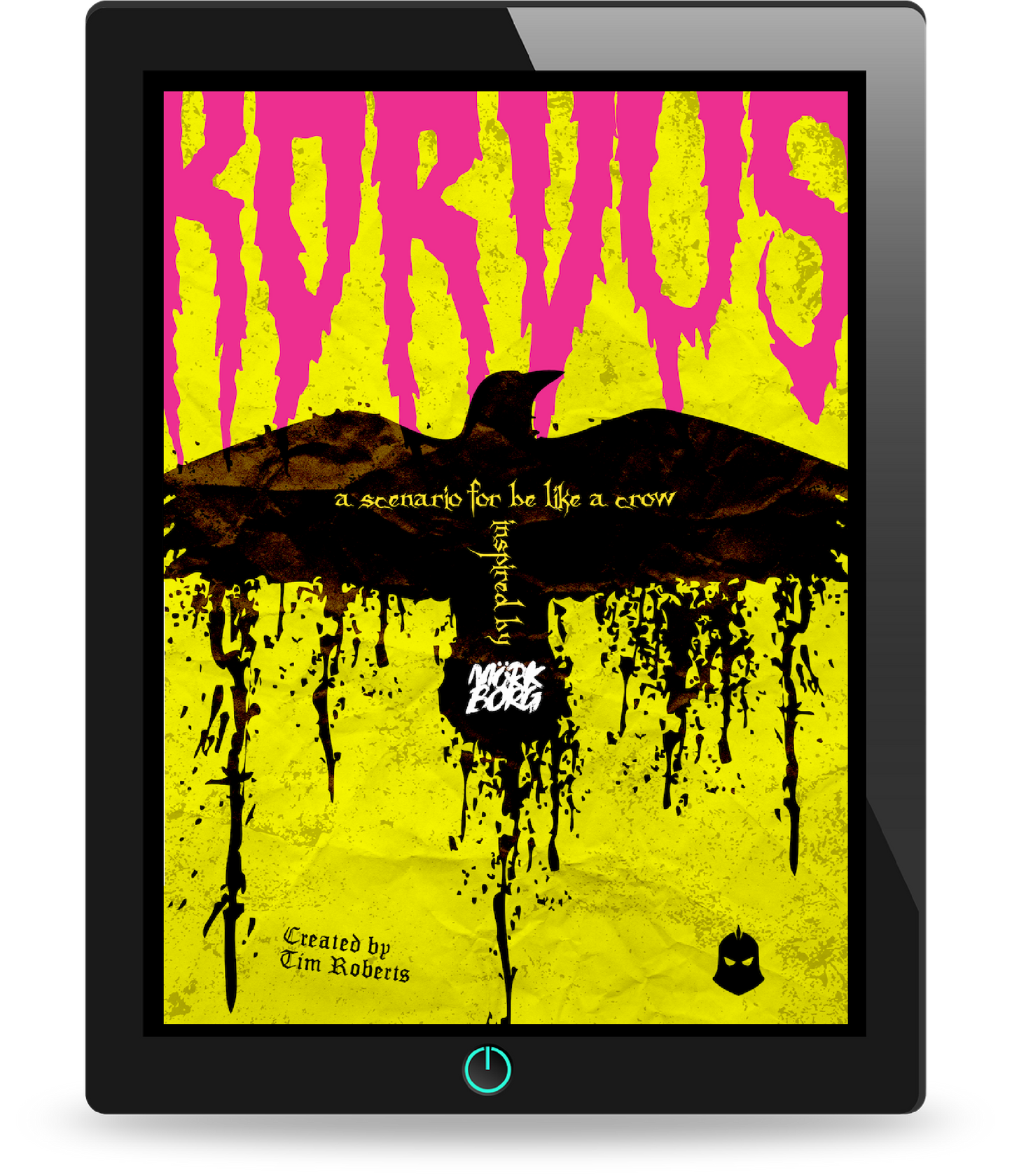 Korvus a Morg Borg expansion for Be Like A Crow, a solo RPG