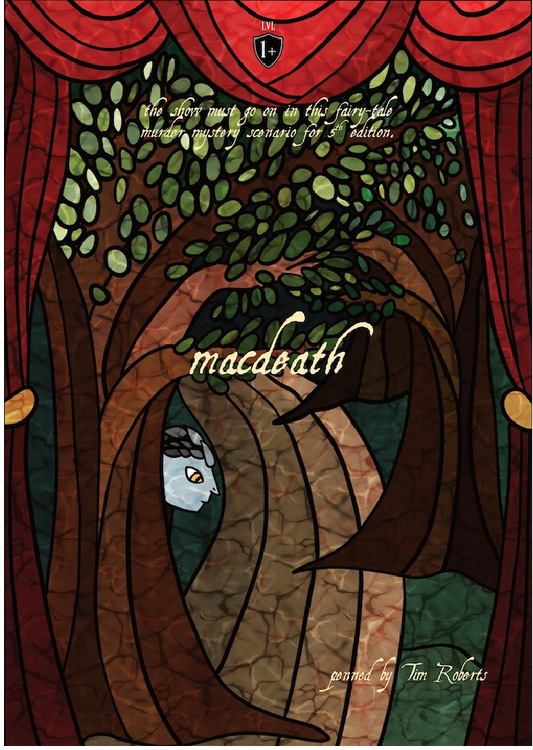 Macdeath a murder mystery set in the Feywild, one shot adventures, one shot rpg, one shot dnd