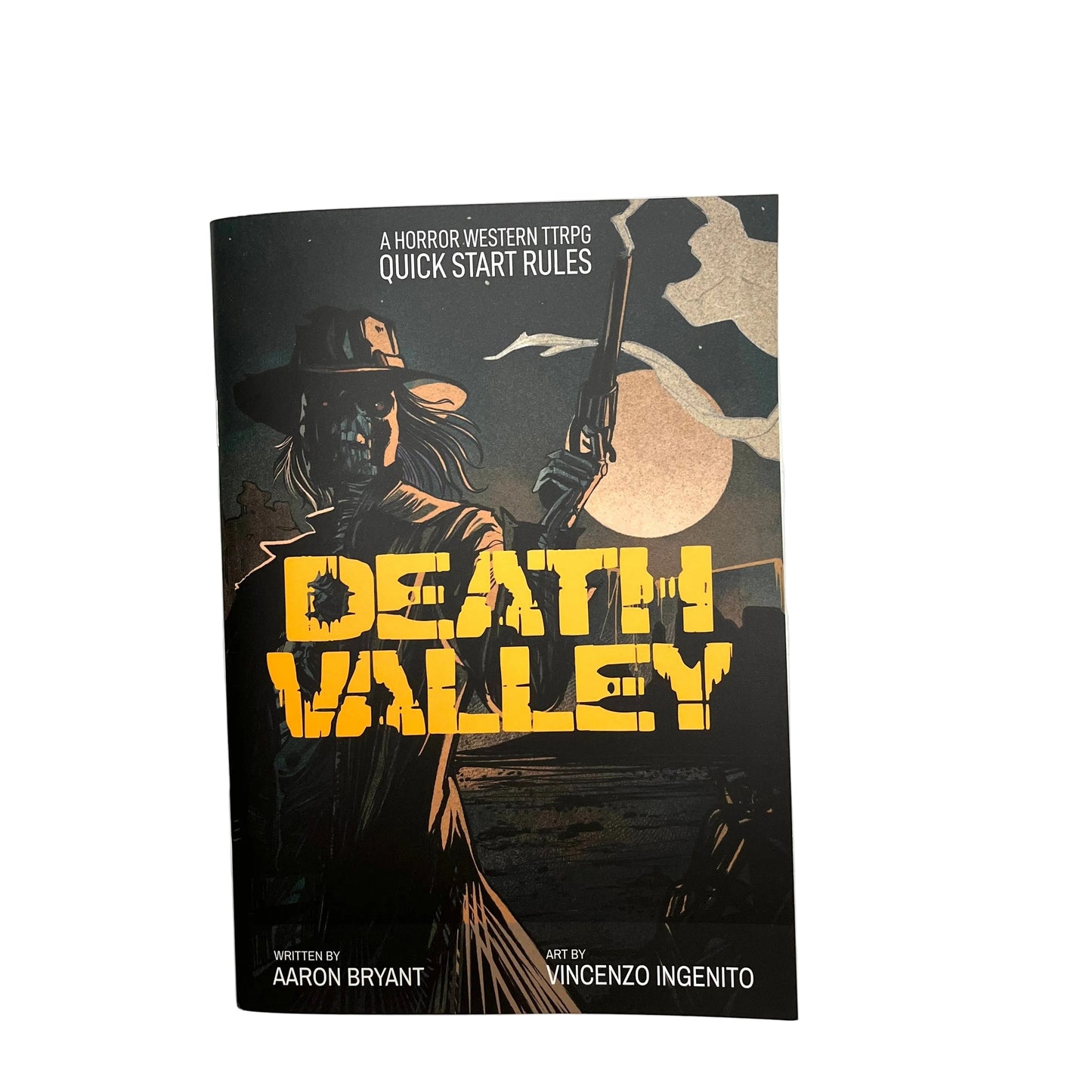 Death Valley Quick Start - A horror/western TTRPG