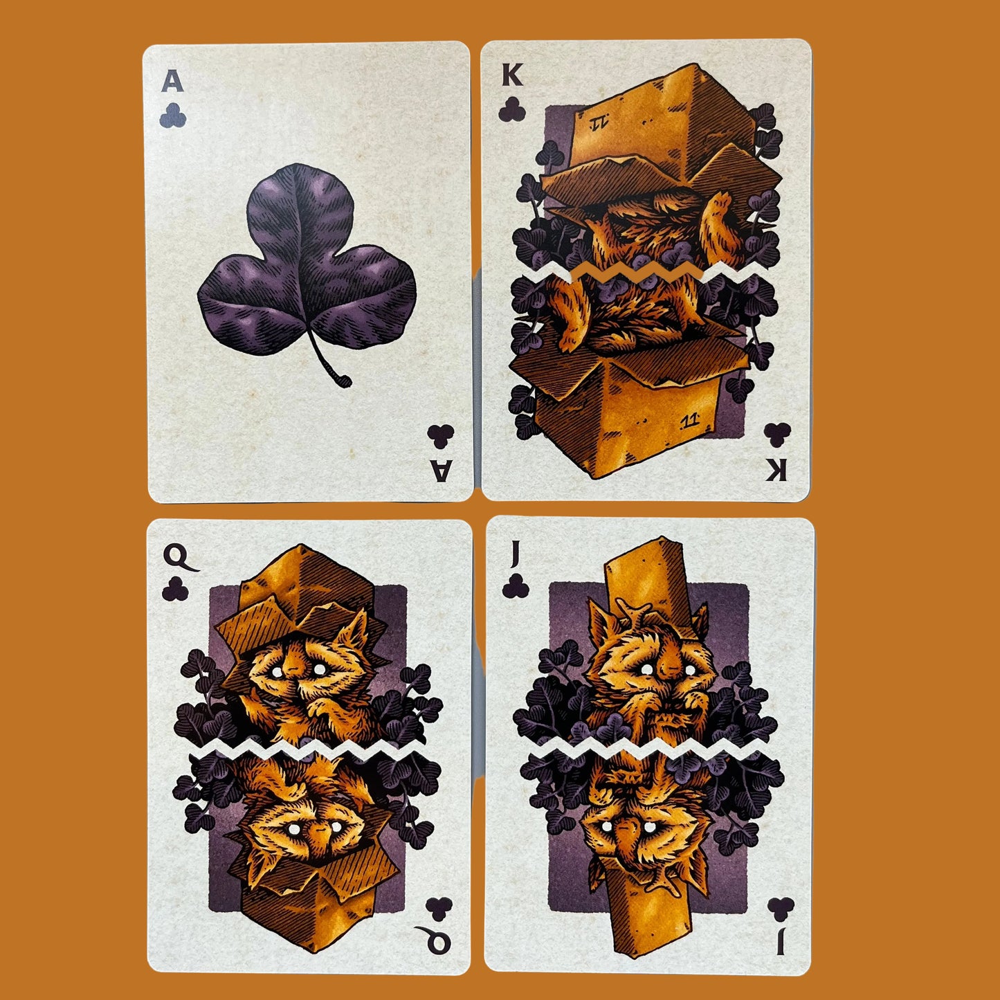 Wires in the Wood Playing Cards
