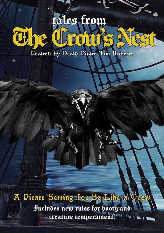 solo RPG expansion tales from the Crow's Nest for Be Like A Crow, journalling game