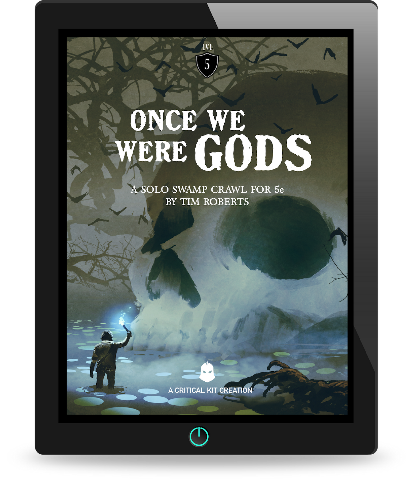 Once We Were Gods, a 5e solo adventure