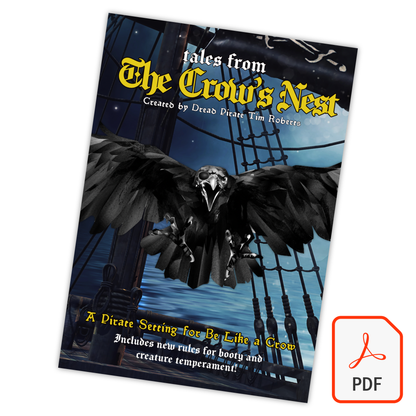 solo RPG expansion tales from the Crow's Nest for Be Like A Crow, journalling game