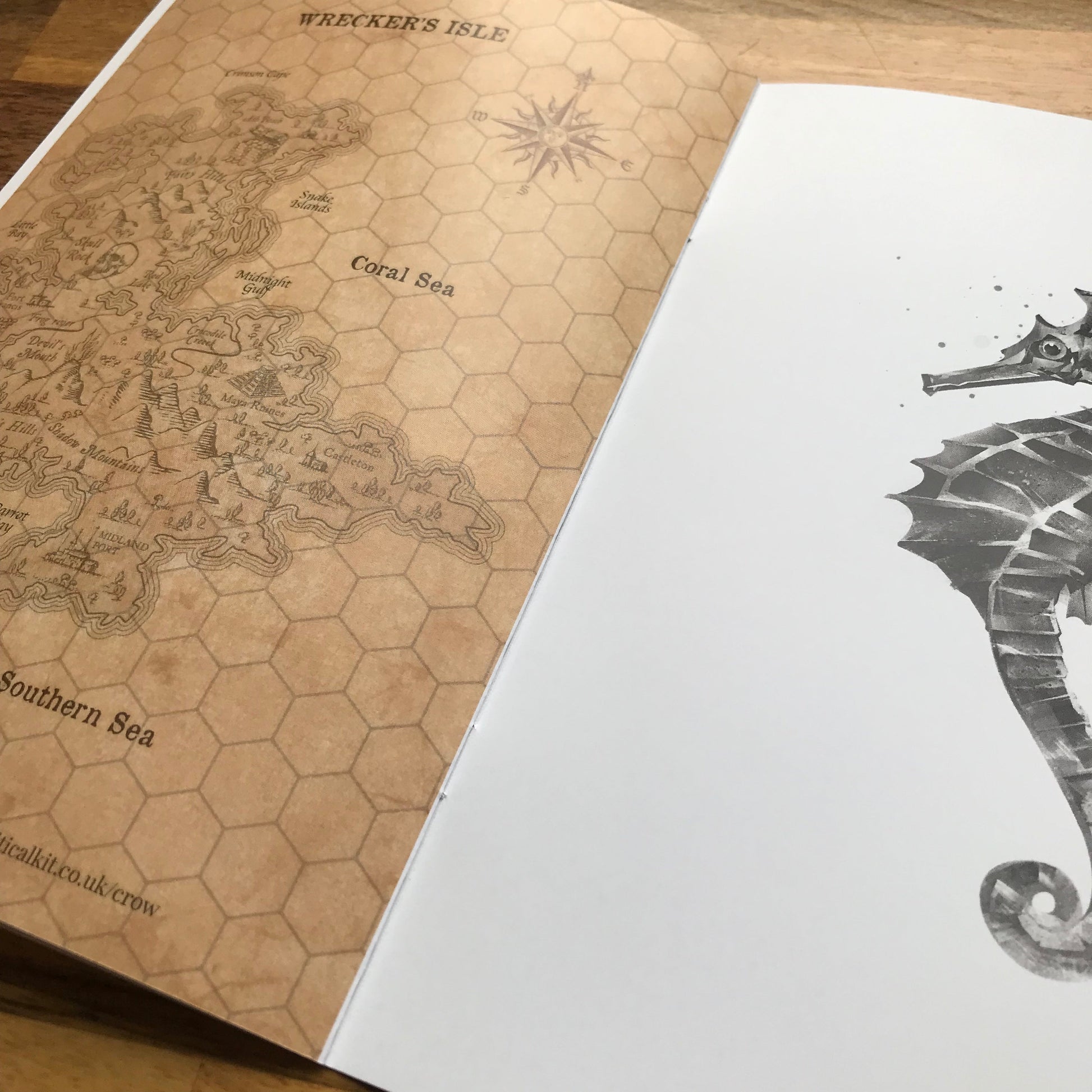 solo RPG expansion tales from the Crow's Nest for Be Like A Crow, journalling game